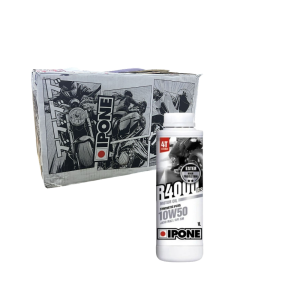 CAJA ACEITE IPONE R4000 RS PLUS SEMI-SINTETICO 10W-50 1LT (15 UNIDADES)