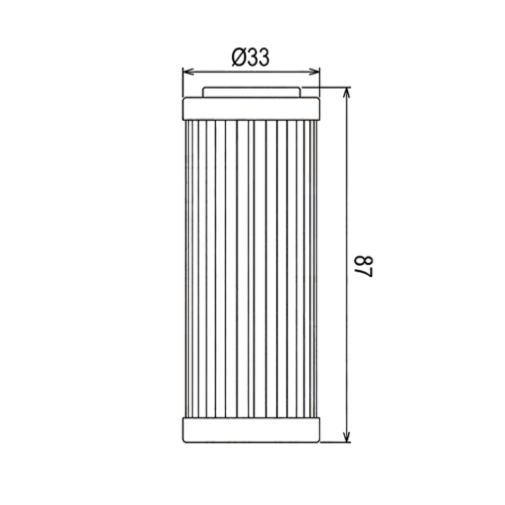 FILTRO ACEITE HIFLOFILTRO KTM SX-F/EXC-F (HF-652) - Imagen 2