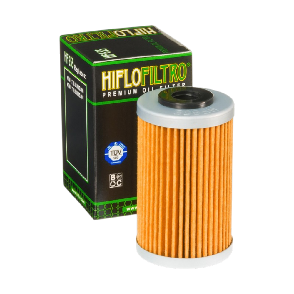 FILTRO ACEITE HIFLOFILTRO KTM/HUSQ ANTIGUAS (HF-655) (HF-155)
