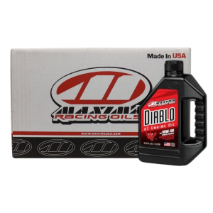 CAJA ACEITE MAXIMA RACING OILS DIABLO 10W-40 4T 1L (12 UNIDADES)