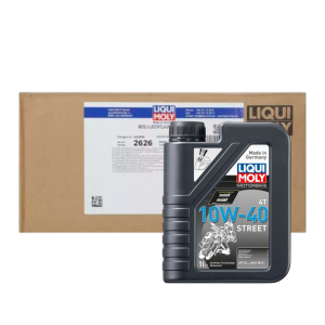 CAJA ACEITE LIQUIMOLY STREET 10W-40 4T 1L (6 UNIDADES)