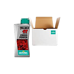 CAJA ACEITE MOTOREX CROSS POWER 10W-60 4T 1L (10 UNIDADES)