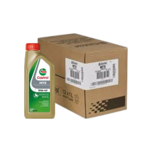 CAJA ACEITE CASTROL MTX BIKE 10W-40 1L (12 UNIDADES)