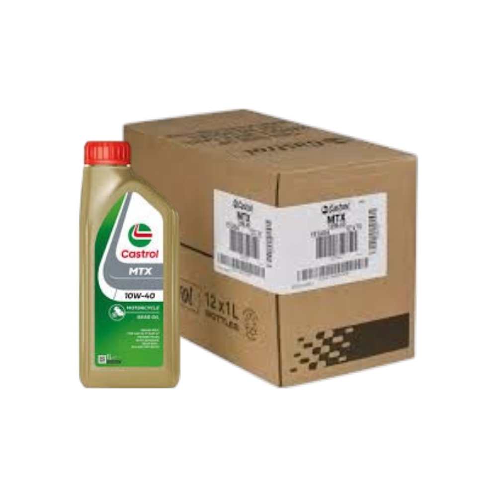 CAJA ACEITE CASTROL MTX BIKE 10W-40 1L (12 UNIDADES)