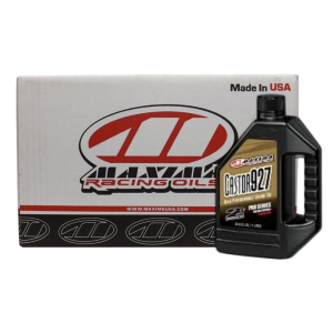 CAJA ACEITE MAXIMA RACING OILS CASTOR 927 2T 1L (12 UNIDADES)