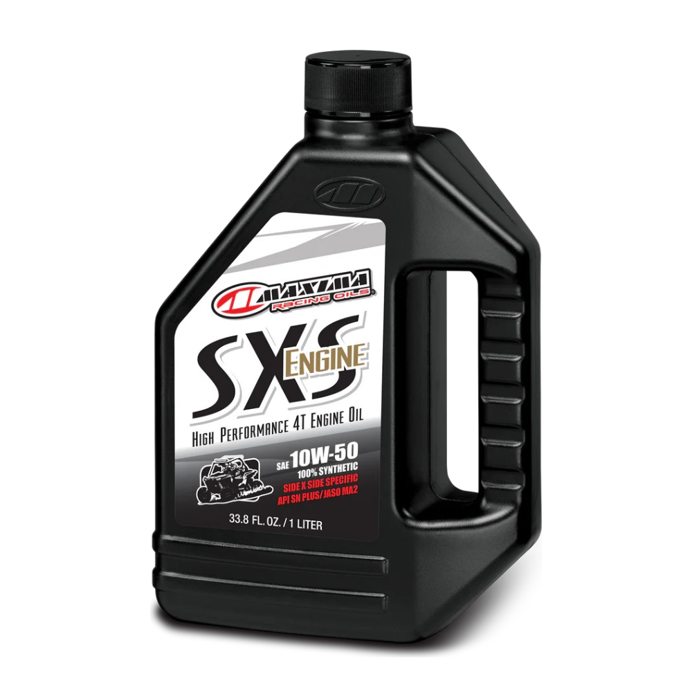 ACEITE MAXIMA RACING OILS SXS ENGINE PAO 10W-50 4T 1L