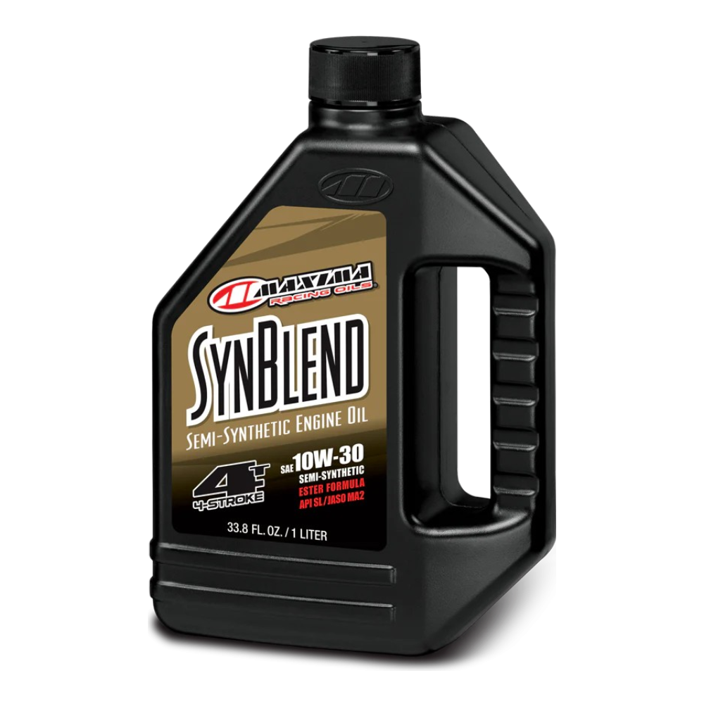 ACEITE MAXIMA RACING OILS SYN BLEND 10W-30 4T 1L