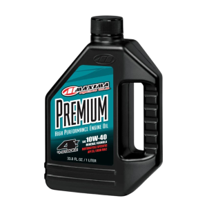 ACEITE MAXIMA RACING OILS PREMIUM 10W-40 RACING 4T 1L