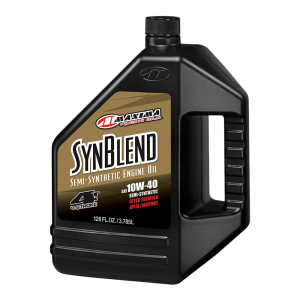 ACEITE MAXIMA RACING OILS SYN BLEND 10W-40 4T 1 GALON