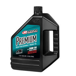ACEITE MAXIMA RACING OILS PREMIUM 20W-50 RACING PEAC 4T 1 GALON