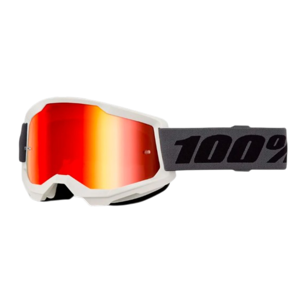 ANTIPARRA 100% STRATA 2 GREY/RED MIRROR LENS