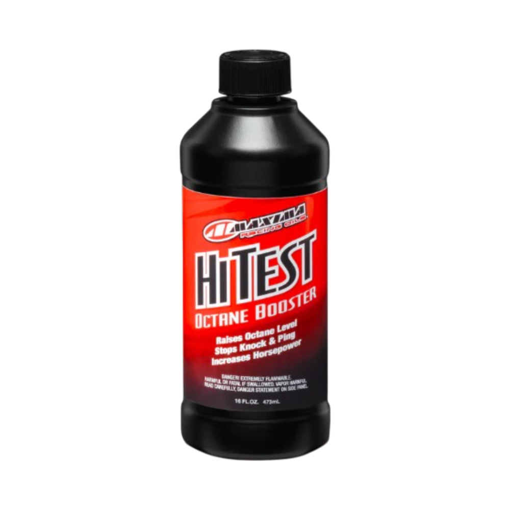 AUMENTADOR OCTANAJE MAXIMA RACING OILS HI-TEST FUEL OCTANE BOOSTER 473ML