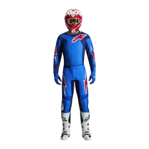 TRAJE ALPINESTARS 2026 FLUID AZUL/ROJO