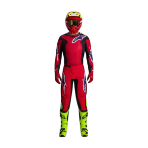 TRAJE ALPINESTARS 2026 FLUID ROJO/MORADO