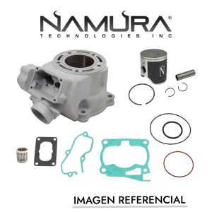CILINDRO COMPLETO NAMURA KTM SX-85 18/26 (PISTON-EMPAQUE SUP-CANASTILLO)