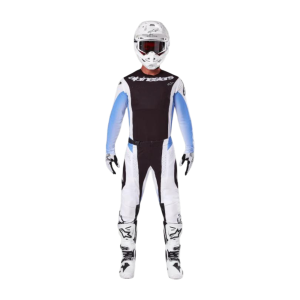 TRAJE ALPINESTARS 2025 MELT TECHSTAR ROJO NEGRO/AZUL