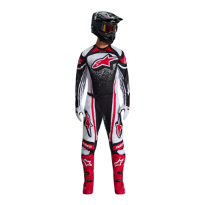 TRAJE ALPINESTARS 2026 TECHSTAR NOMUR NEGRO/BLANCO