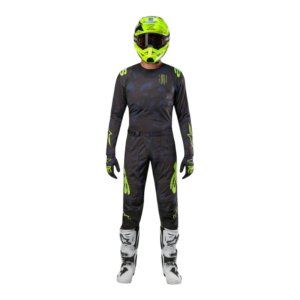 TRAJE ALPINESTARS 2026 TECHSTAR RANTERA NEGRO/AZUL/AMARILLO