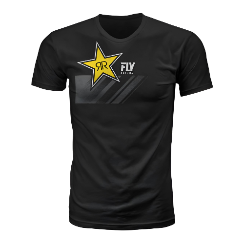 POLERA HOMBRE FLY RACING ROCKSTAR TEE BLACK/GOLD