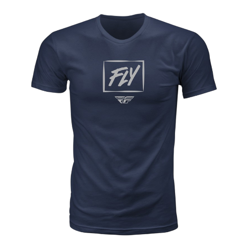 POLERA HOMBRE FLY RACING ZOOM NAVY