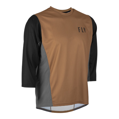 JERSEY MTB FLY RACING RIPA 3/4 DARK KHAKI/BLACK