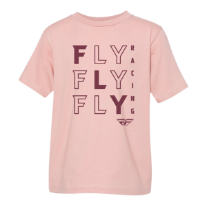 POLERA NIÑO FLY RACING TIC TAC TOE PEACH