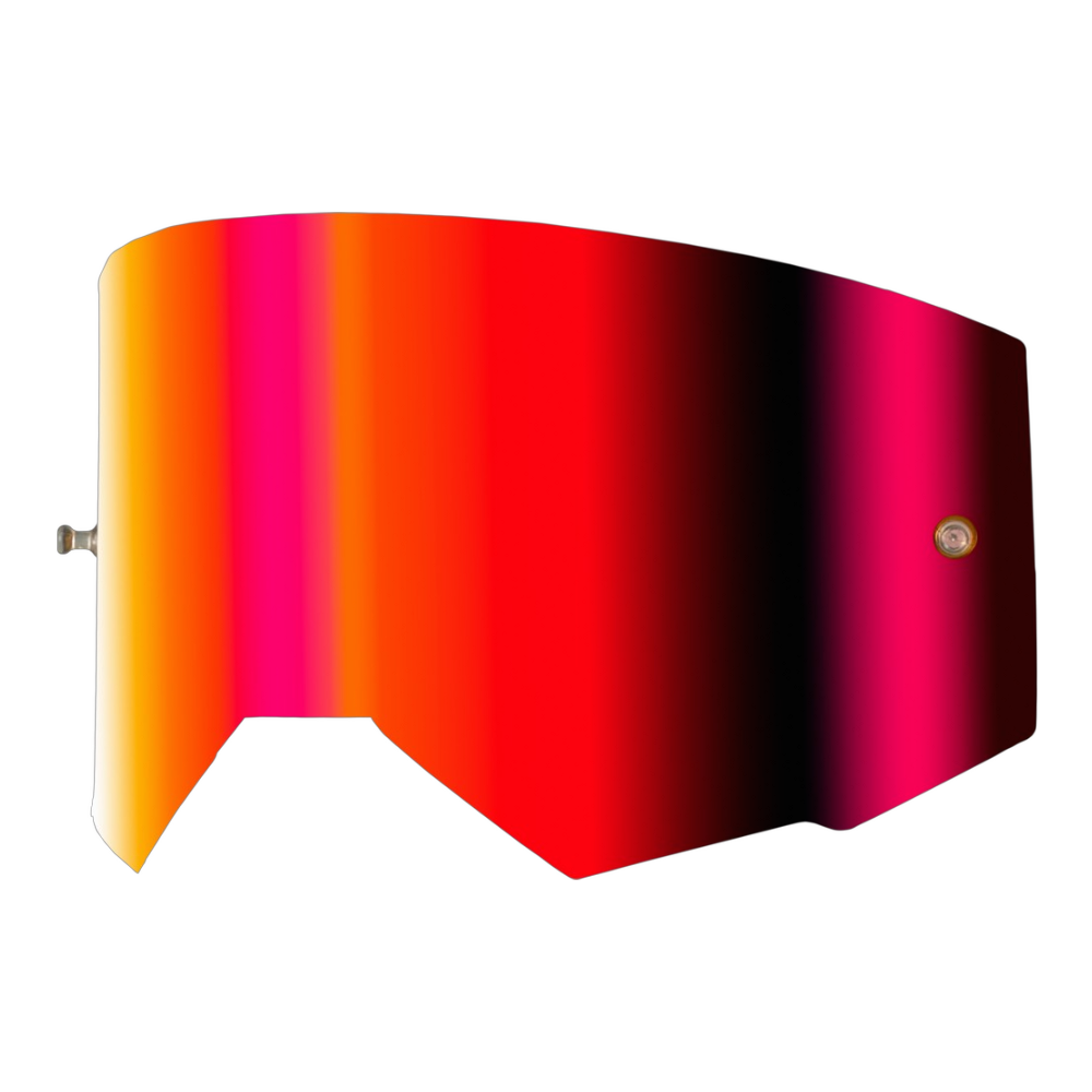 MICA ANTIPARRA FLY RACING LIGHT RED MIRROR/AMBER