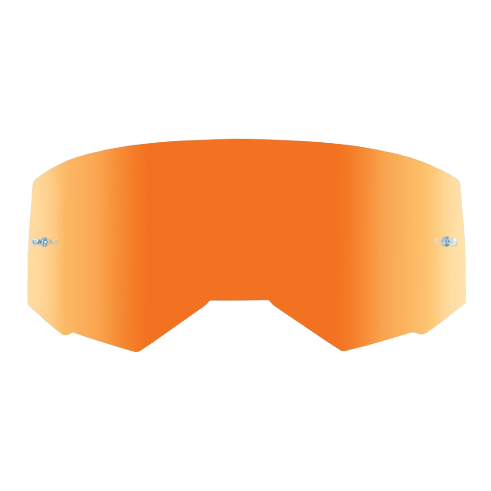 MICA ANTIPARRA FLY RACING ORANGE MIRROR/SMOKE