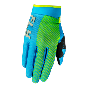 GUANTES FLY RACING 2026 YOUTH F-16 BLUE/HI-VIS