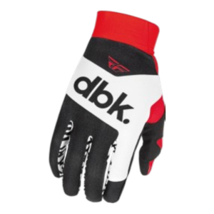 GUANTES FLY RACING 2026 PRO LITE DBK BLACK/WHITE/RED