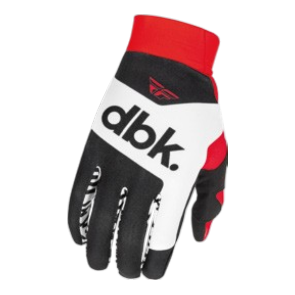 GUANTES FLY RACING 2026 PRO LITE DBK BLACK/WHITE/RED