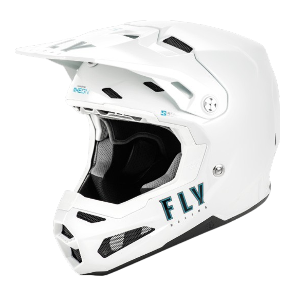 CASCO FLY RACING FORMULA S CARBON SOLID WHITE