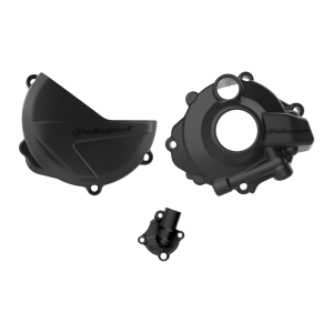 PROTECTOR JGO MOTOR POLISPORT HONDA CRF-250R/RX(18-26) BLACK