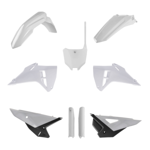 KIT PLASTICOS COMPLETO POLISPORT HONDA CRF-250R/450R (25-26) WHITE