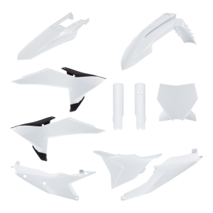 KIT PLASTICOS COMPLETO POLISPORT KTM SX/SX-F/XC/XC-F (25-26) WHITE