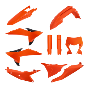 KIT PLASTICOS COMPLETO POLISPORT KTM EXC/EXC-F/XC-W/XCW-F (26) ORANGE