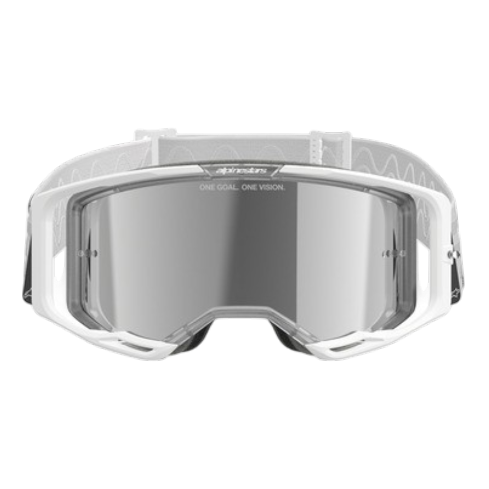 ALPINESTARS ANTIPARRA VISION 8 CORP BLANCO/PLATA - Imagen 4