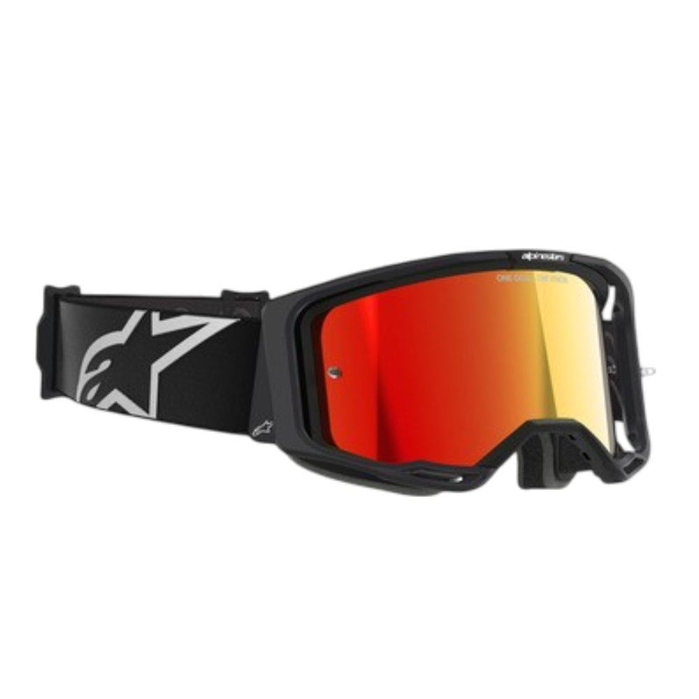 ALPINESTARS ANTIPARRA VISION 8 CORP NEGRO/ROJO - Imagen 2