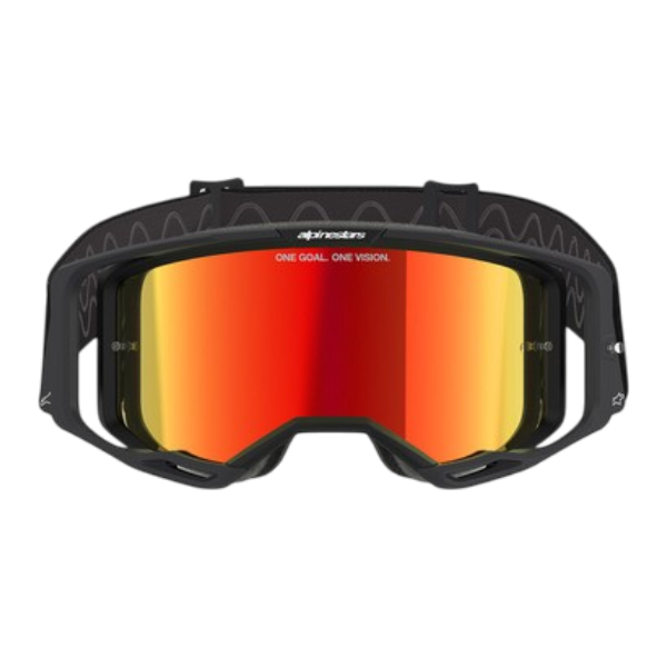 ALPINESTARS ANTIPARRA VISION 8 CORP NEGRO/ROJO - Imagen 4