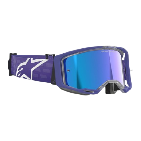 ALPINESTARS ANTIPARRA VISION 8 CORP MORADO/AZUL - Imagen 2