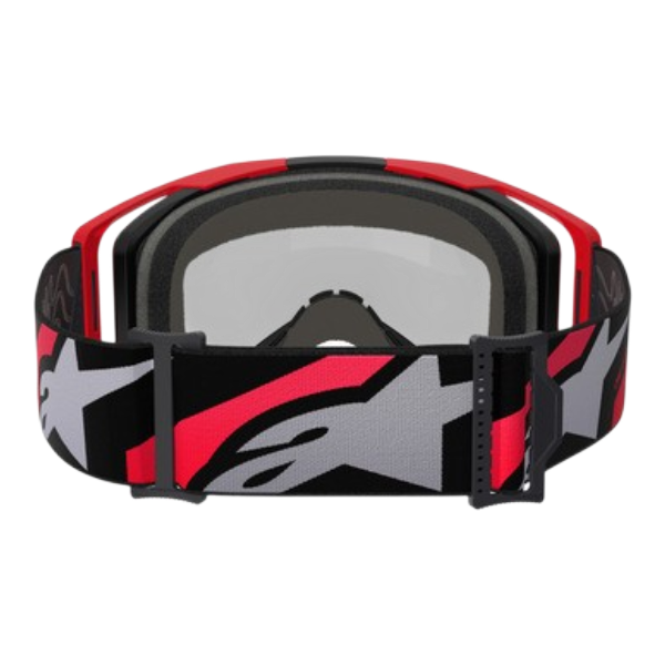 ALPINESTARS ANTIPARRA VISION 8 LUAR ROJO/NEGRO/PLATA - Imagen 3