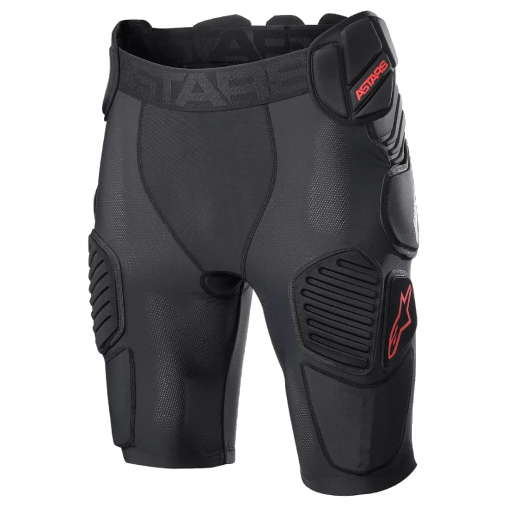 SHORT PROTECTOR ALPINESTARS BIONIC PRO NEGRO/ROJO