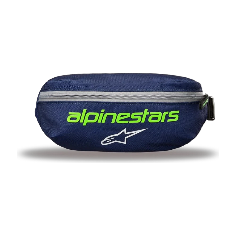 BOLSO DE CADERA ALPINESTARS ONLY LINEAR AZUL OSCURO/VERDE