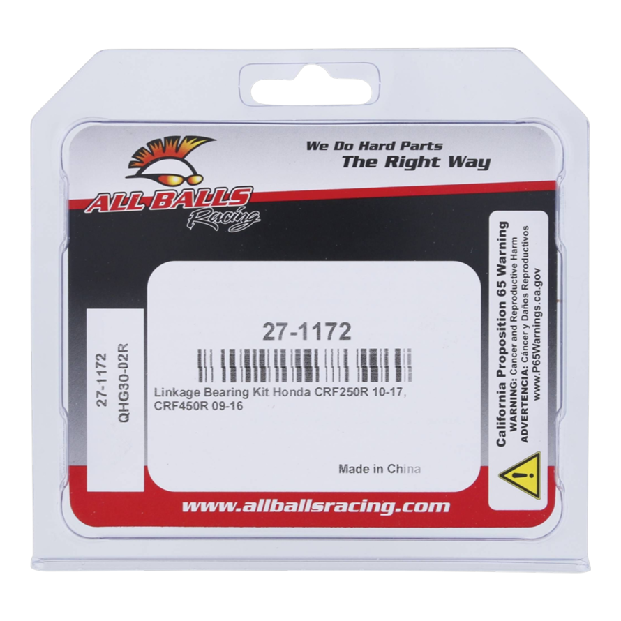 RODAMIENTOS BIELETA ALL BALLS HONDA CRF-250R 10/17 CRF-450R 09/16 (ANTIGUAS) - Imagen 2