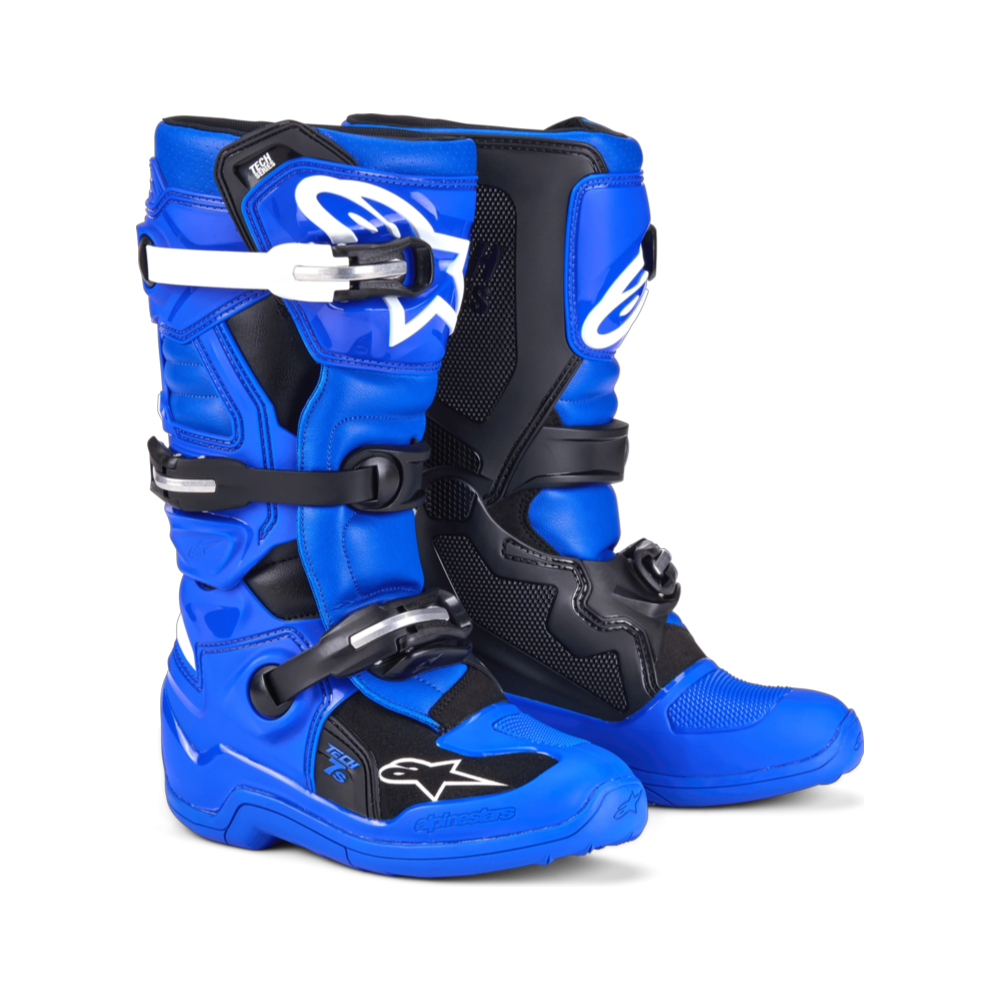 BOTA ALPINESTARS TECH 7S YOUTH AZUL/NEGRO/BLANCO