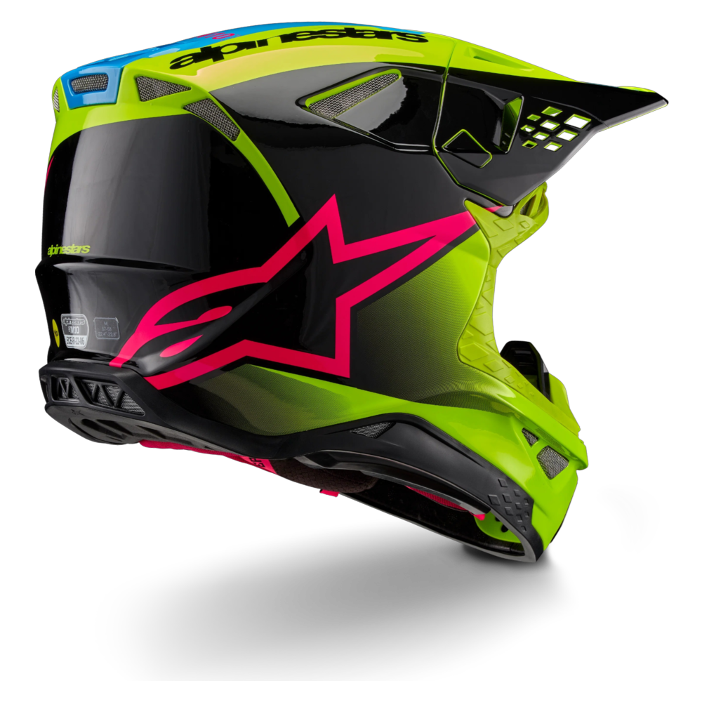 CASCO ALPINESTARS SUPERTECH S-M10 SOLID FLOOD - Imagen 5