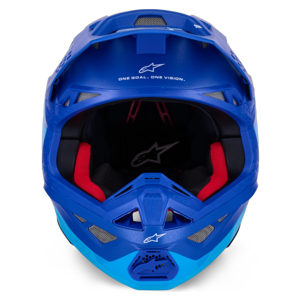CASCO ALPINESTARS SUPERTECH S-M10 FLOOD MET BLUE - Imagen 2