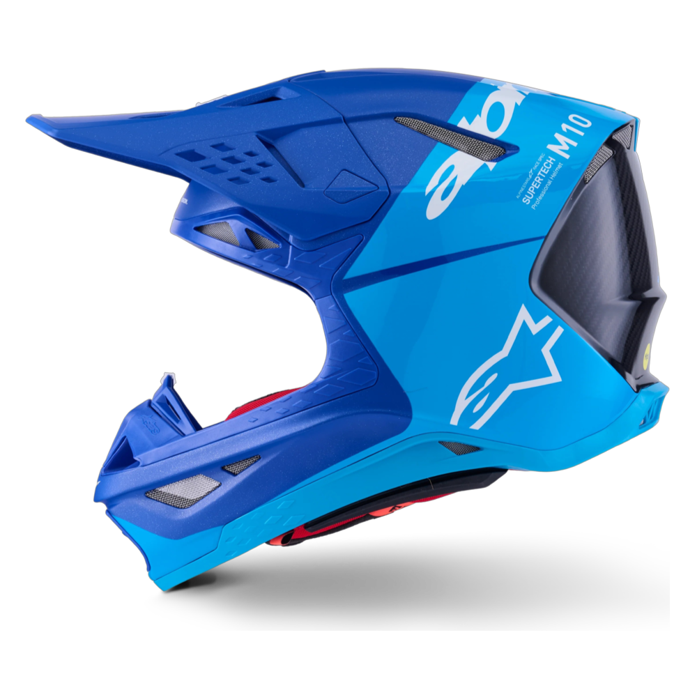 CASCO ALPINESTARS SUPERTECH S-M10 FLOOD MET BLUE - Imagen 4