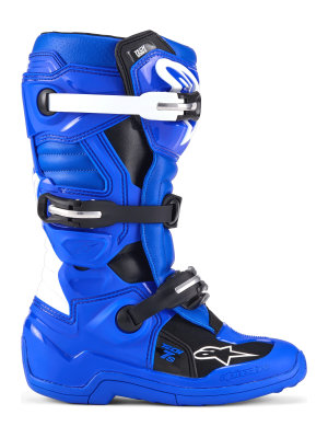 BOTA ALPINESTARS TECH 7S YOUTH AZUL/NEGRO/BLANCO