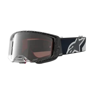 ANTIPARRA ALPINESTARS SUPERTECH HITEN ESPEJADA BLANCO/NEGRO/PLATA.